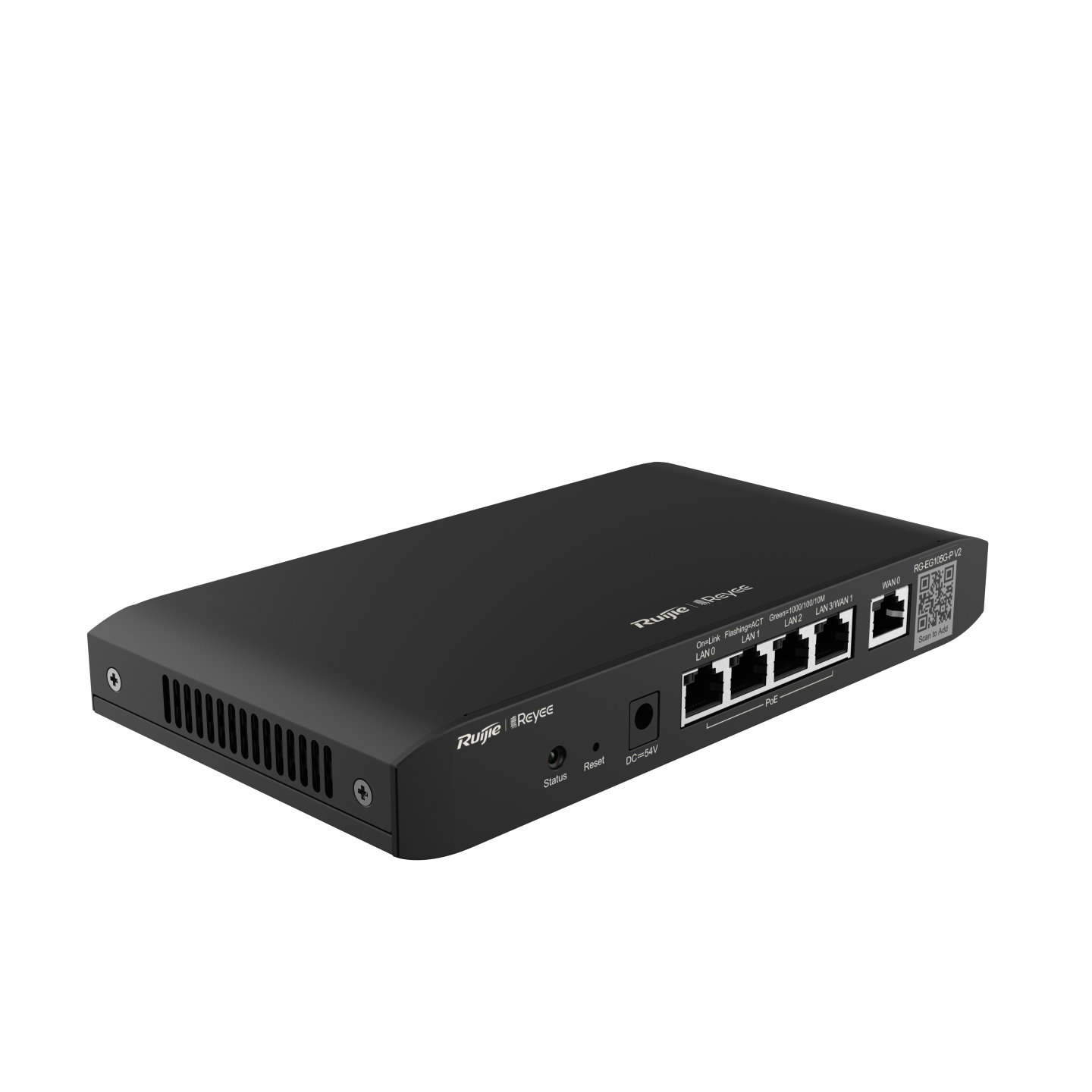 RG-NBS3100-48GT4SFP-P, 52-Port Gigabit Layer 2 Cloud Managed PoE Switch