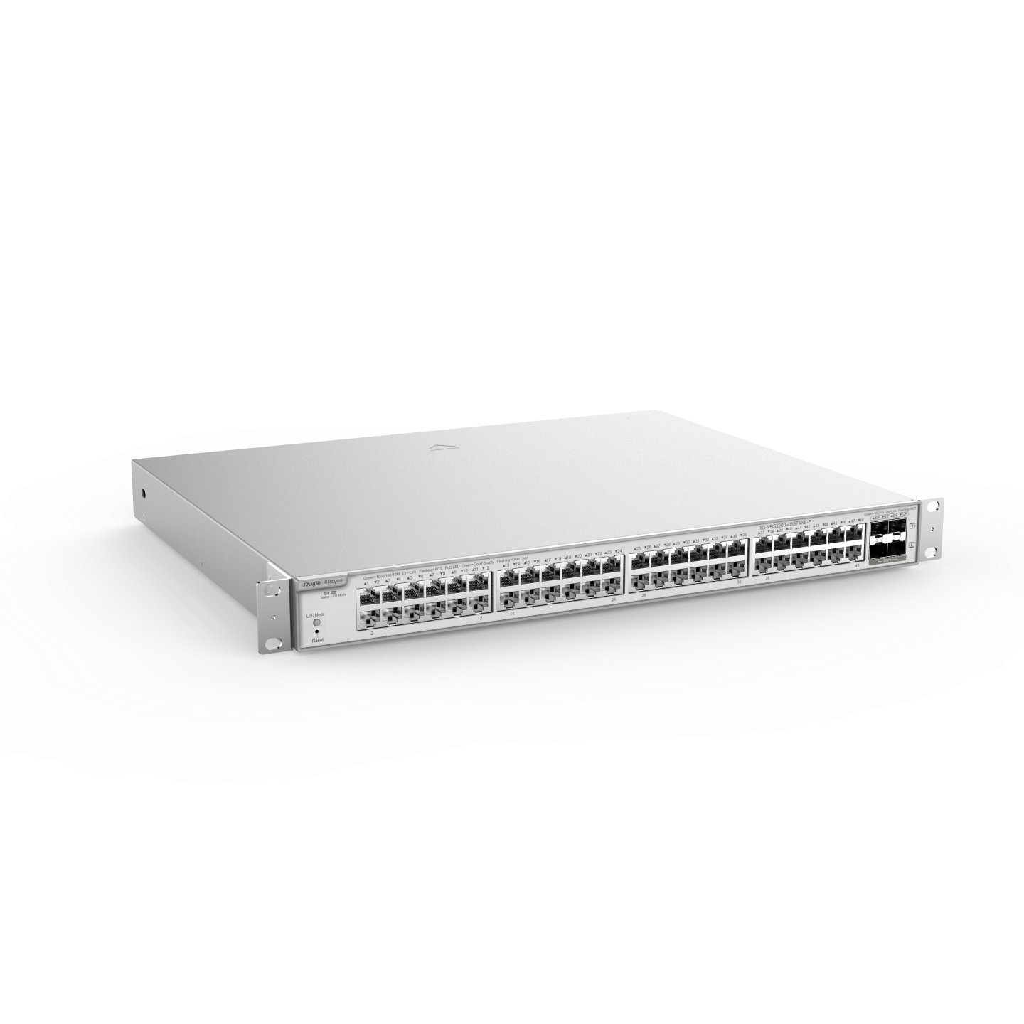 RG-NBS5200-24SFP/8GT4XS, 24-port Gigabit Layer 3 Non-PoE Switch