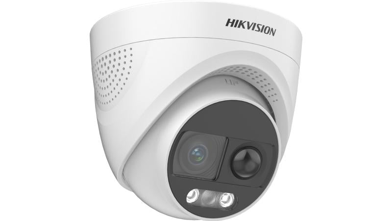 Hikvision 4K ColorVu PIR Siren Fixed Turret Camera DS-2CE72UF3T-PIRXO