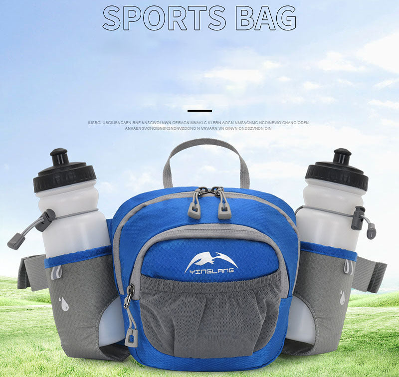 Multifunctional Sport Waist Bag Unisex Waist Packs With Adjustable Belt Strap-0