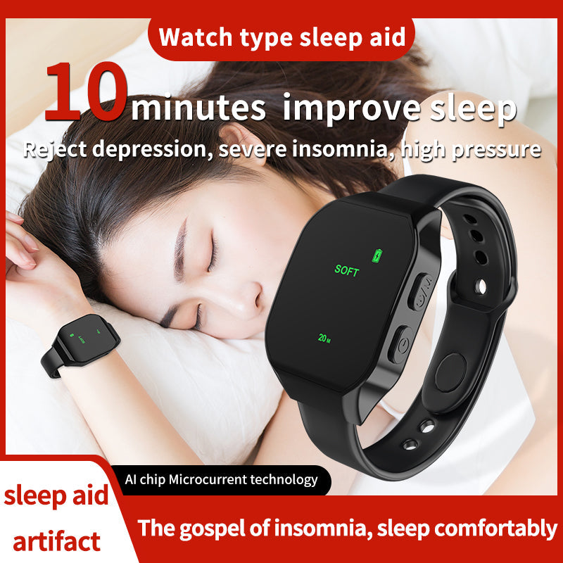 Handheld Sleep Device - Medical Grade CES Therapy with Adjustable Pulse & 30H Battery-2