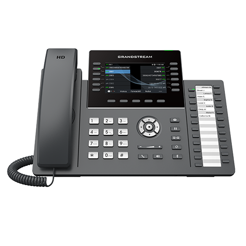 GRP2636 12-Line Professional IP Phone Designed for Mass Deployment and Easy Management