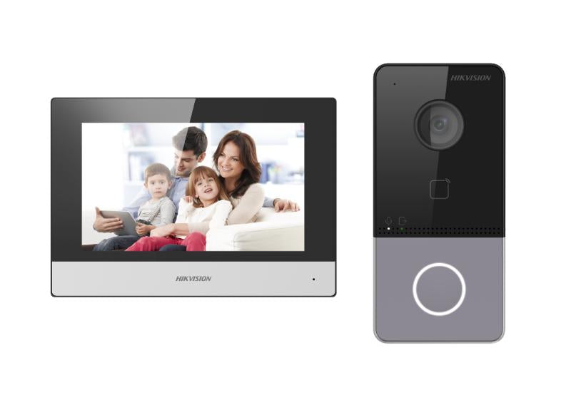 Hikvision IP Video Intercom Kit DS-KIS603-P(B)