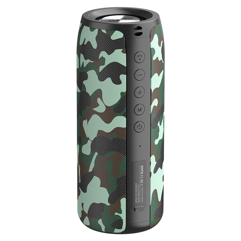 ZEALOT Portable Bluetooth Speakers Wireless Speaker S51 Samll Outdoor Speaker Waterproof IPX5, Stereo Pairing/USB/MIC/TF Card/AUX for iOS Andriod Gift-5